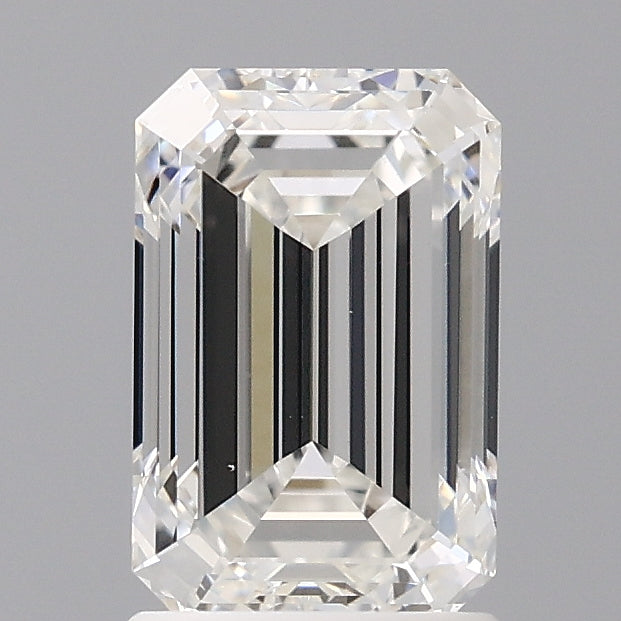 2.05 Carat Emerald Shaped, Ideal Cut, E Color, VS1 Clarity, IGI Certified Lab Grown Diamond