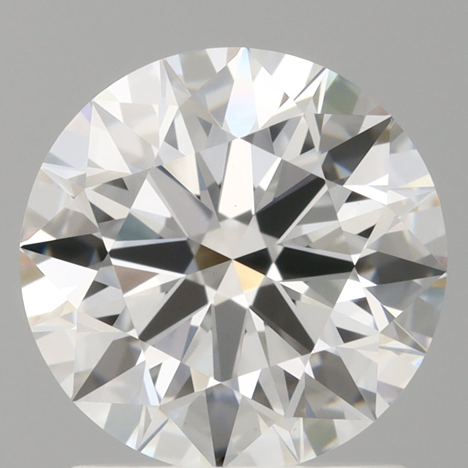 1.60 Carat Round Shaped, Ideal Cut, D Color, VVS2 Clarity, IGI Certified Lab Grown Diamond