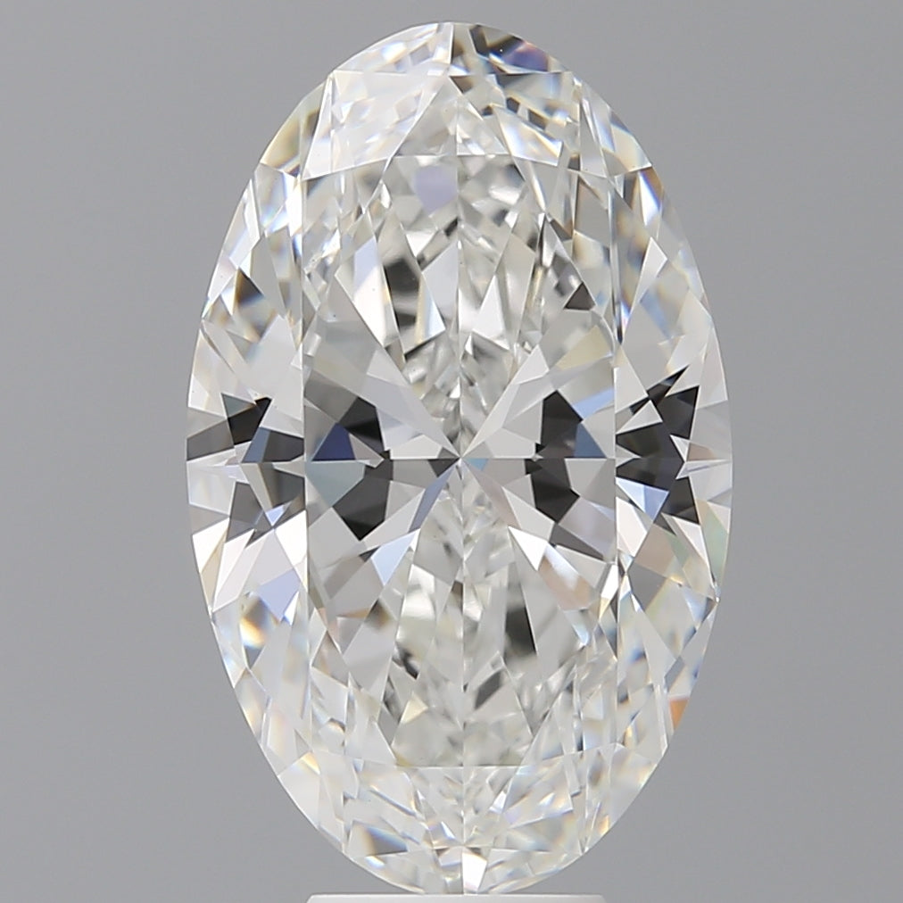 8.02 Carat Oval Shaped, Ideal Cut, F Color, VVS2 Clarity, IGI Certified Lab Grown Diamond