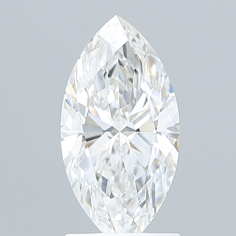 1.56 Carat Marquise Shaped, Ideal Cut, E Color, VVS2 Clarity, IGI Certified Lab Grown Diamond