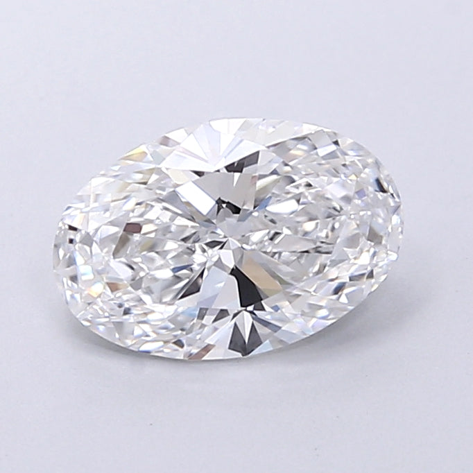 1.35 Carat Oval Shaped, Very Good Cut, D Color, VS1 Clarity, IGI Certified Lab Grown Diamond