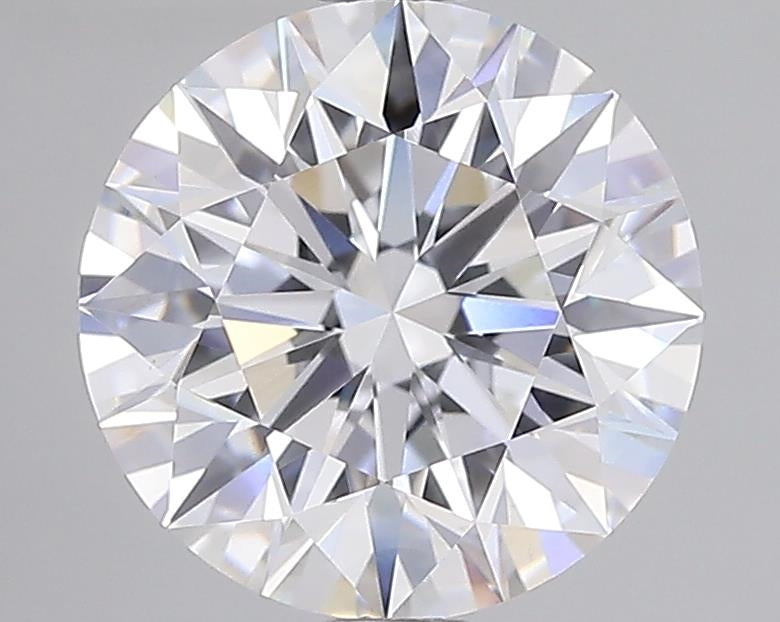 2.68 Carat Round Shaped, Excellent Cut, D Color, VS1 Clarity, IGI Certified Lab Grown Diamond