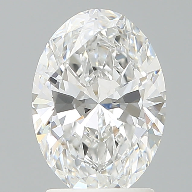 2.05 Carat Oval Shaped, Excellent Cut, D Color, VVS2 Clarity, IGI Certified Lab Grown Diamond