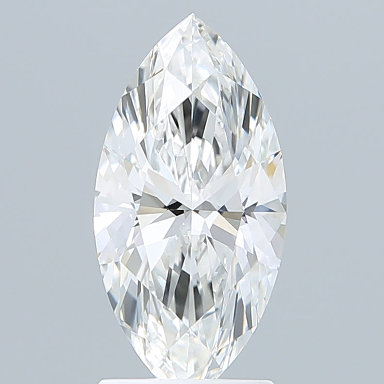 2.02 Carat Marquise Shaped, Ideal Cut, F Color, VVS1 Clarity, IGI Certified Lab Grown Diamond