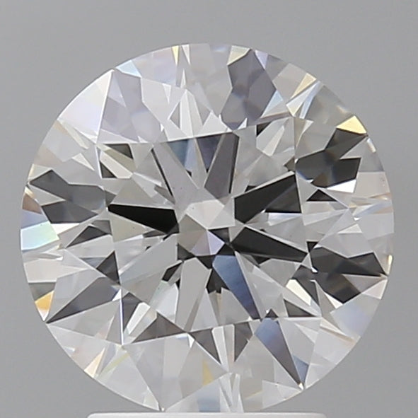 3.04 Carat Round Shaped, Ideal Cut, E Color, VVS2 Clarity, IGI Certified Lab Grown Diamond