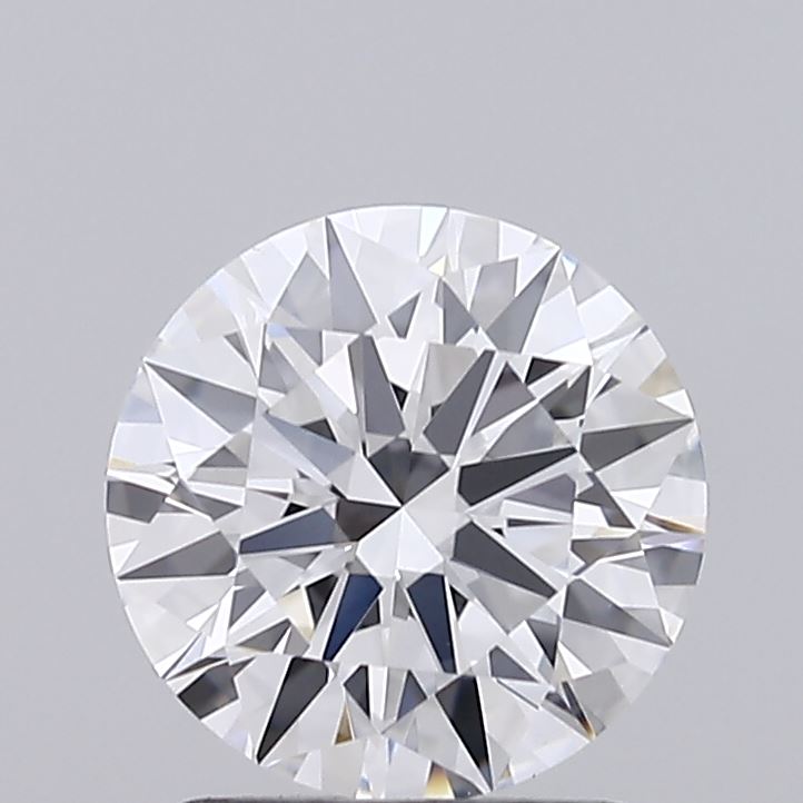 1.58 Carat Round Shaped, Ideal Cut, D Color, VVS2 Clarity, IGI Certified Lab Grown Diamond