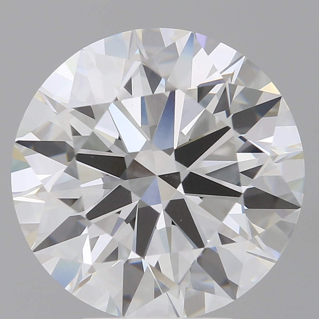 5.10 Carat Round Shaped, Ideal Cut, E Color, VVS2 Clarity, IGI Certified Lab Grown Diamond
