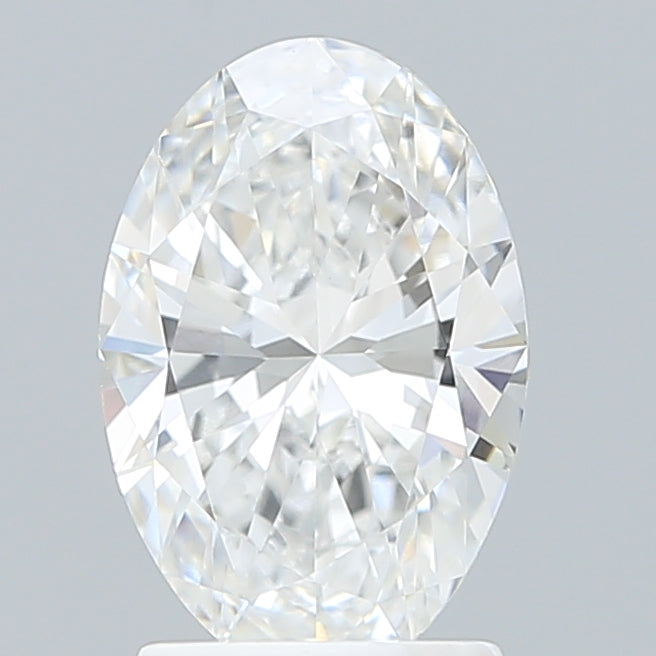 2.00 Carat Oval Shaped, Excellent Cut, E Color, VVS2 Clarity, IGI Certified Lab Grown Diamond