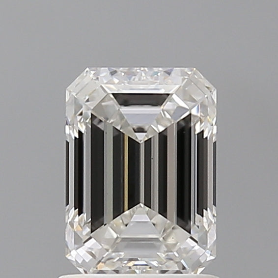 1.53 Carat Emerald Shaped, Ideal Cut, F Color, VS1 Clarity, IGI Certified Lab Grown Diamond