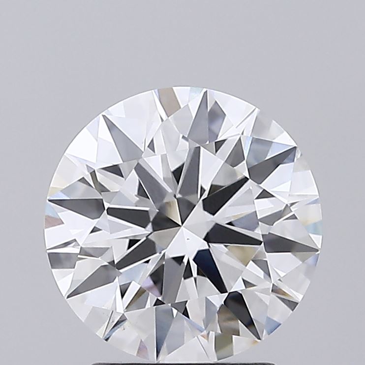 2.11 Carat Round Shaped, Ideal Cut, E Color, VS1 Clarity, IGI Certified Lab Grown Diamond