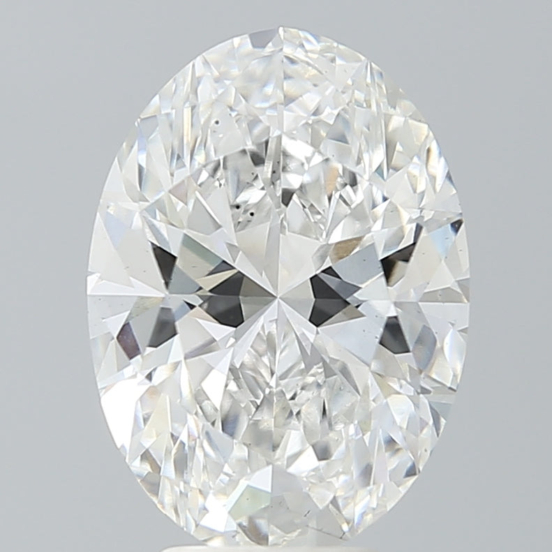 5.22 Carat Oval Shaped, Excellent Cut, G Color, VS2 Clarity, IGI Certified Lab Grown Diamond