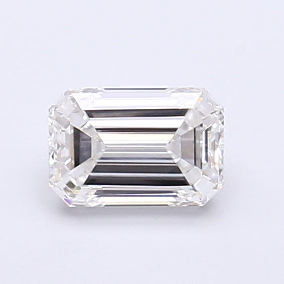 0.79 Carat Emerald Shaped, Very Good Cut, E Color, VVS1 Clarity, IGI Certified Lab Grown Diamond
