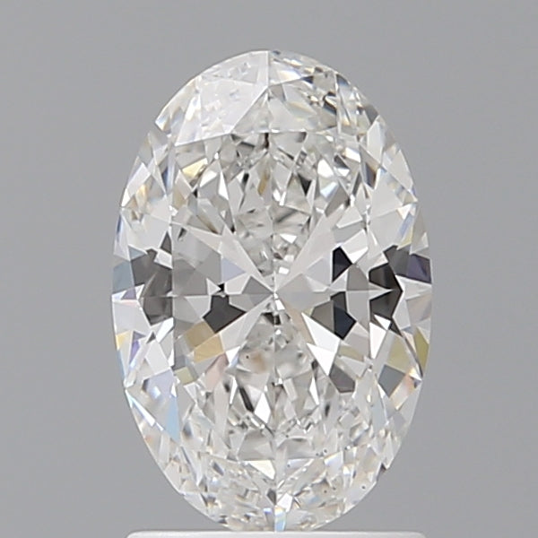 1.53 Carat Oval Shaped, Ideal Cut, E Color, VS2 Clarity, IGI Certified Lab Grown Diamond