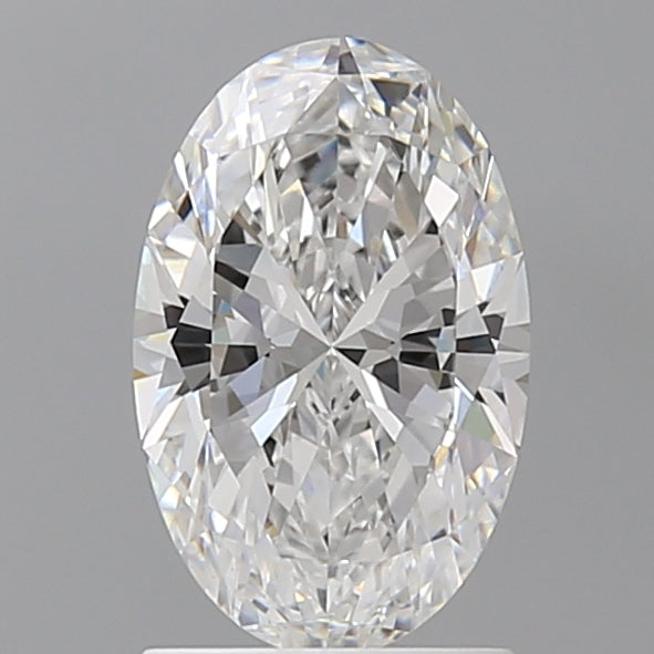 1.59 Carat Oval Shaped, Ideal Cut, D Color, VVS2 Clarity, IGI Certified Lab Grown Diamond