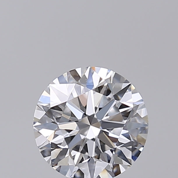 0.50 Carat Round Shaped, Excellent Cut, D Color, VVS2 Clarity, IGI Certified Lab Grown Diamond