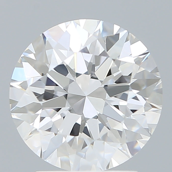 2.66 Carat Round Shaped, Excellent Cut, D Color, VVS2 Clarity, IGI Certified Lab Grown Diamond