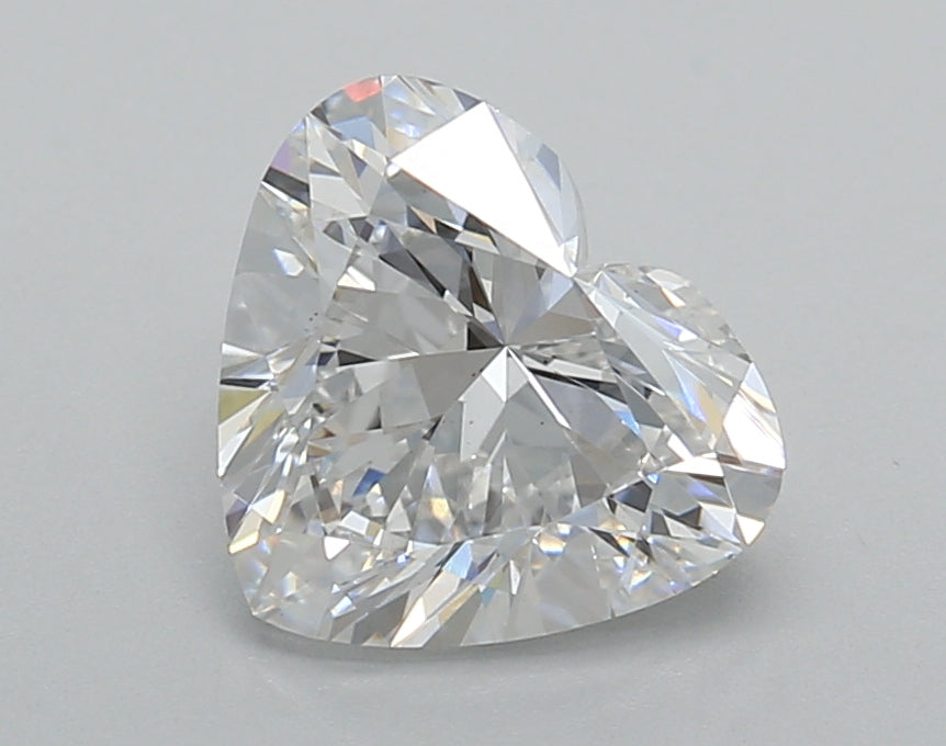 2.02 Carat Heart Shaped, Very Good Cut, D Color, VS1 Clarity, IGI Certified Lab Grown Diamond
