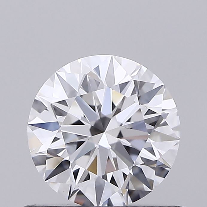 0.53 Carat Round Shaped, Ideal Cut, D Color, VVS2 Clarity, IGI Certified Lab Grown Diamond