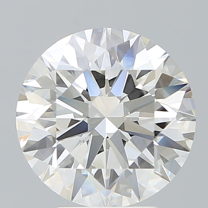 4.53 Carat Round Shaped, Excellent Cut, F Color, VVS2 Clarity, IGI Certified Lab Grown Diamond