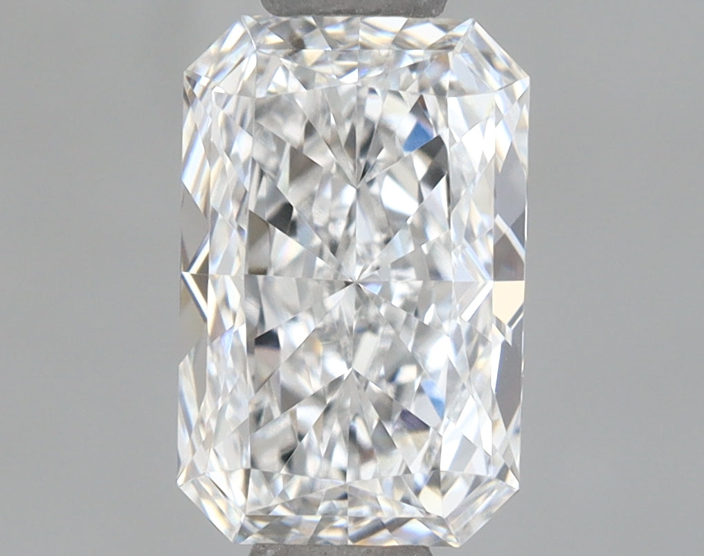 1.15 Carat Radiant Shaped, Excellent Cut, D Color, VVS1 Clarity, IGI Certified Lab Grown Diamond
