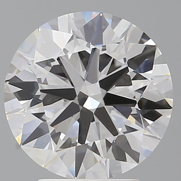 3.55 Carat Round Shaped, Ideal Cut, E Color, VVS2 Clarity, IGI Certified Lab Grown Diamond