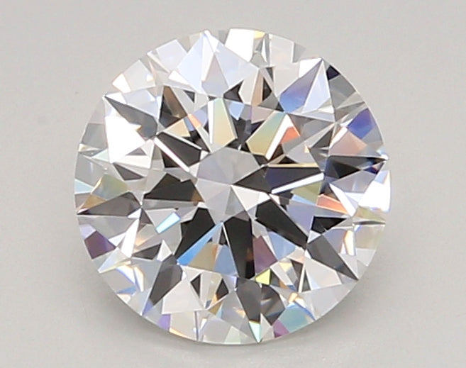 1.54 Carat Round Shaped, Ideal Cut, D Color, VVS2 Clarity, IGI Certified Lab Grown Diamond