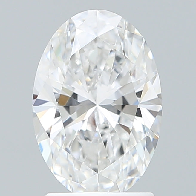 2.09 Carat Oval Shaped, Ideal Cut, D Color, VVS1 Clarity, IGI Certified Lab Grown Diamond