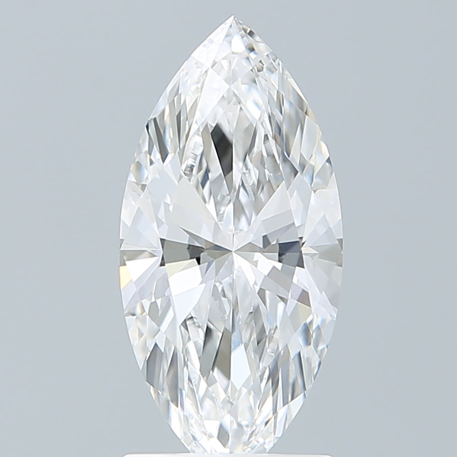 1.72 Carat Marquise Shaped, Ideal Cut, E Color, VVS2 Clarity, IGI Certified Lab Grown Diamond