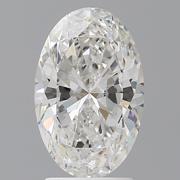 2.58 Carat Oval Shaped, Ideal Cut, F Color, VS2 Clarity, IGI Certified Lab Grown Diamond