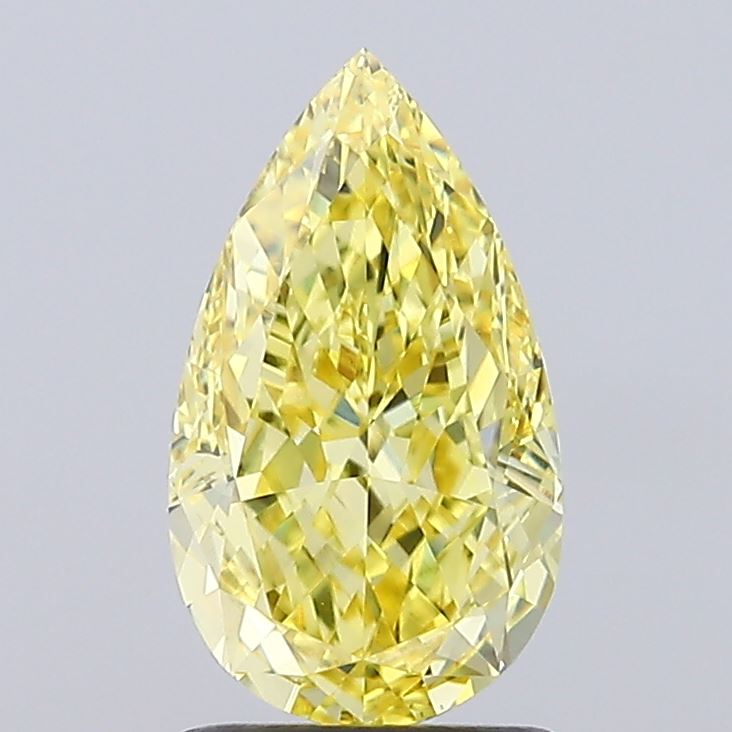 2.07 Carat Pear Shaped, Very Good Cut, VVS2 Clarity, IGI Certified Lab Grown Diamond