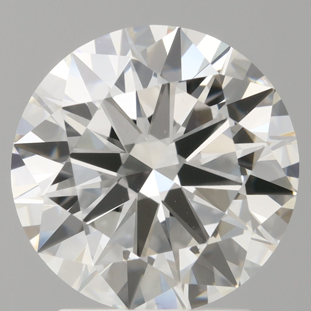 2.50 Carat Round Shaped, Excellent Cut, E Color, VVS2 Clarity, IGI Certified Lab Grown Diamond