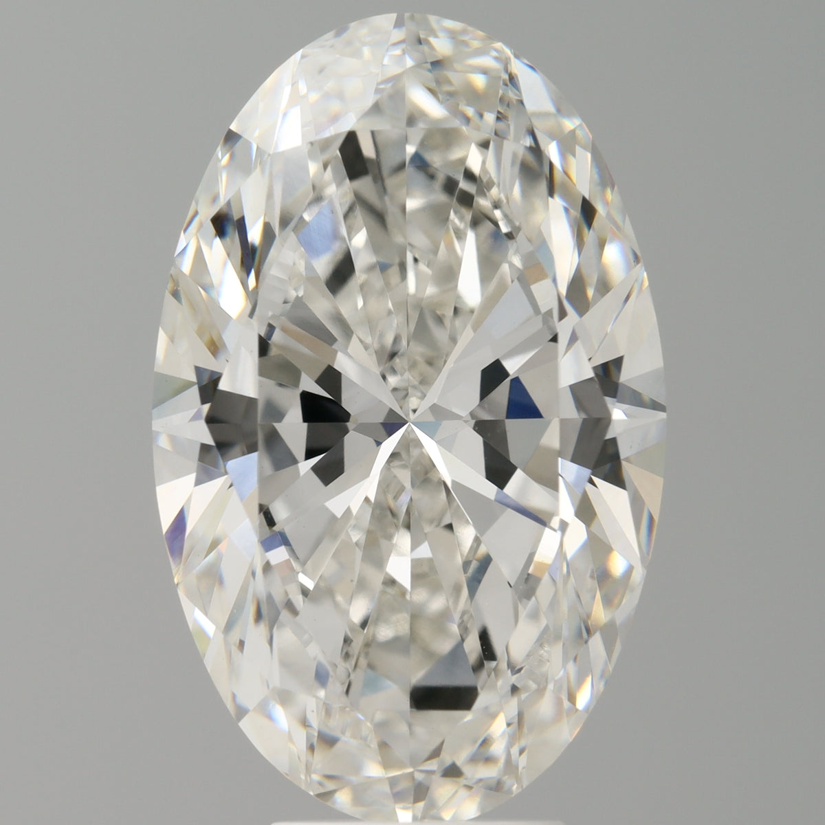 7.03 Carat Oval Shaped, Ideal Cut, F Color, VVS2 Clarity, IGI Certified Lab Grown Diamond