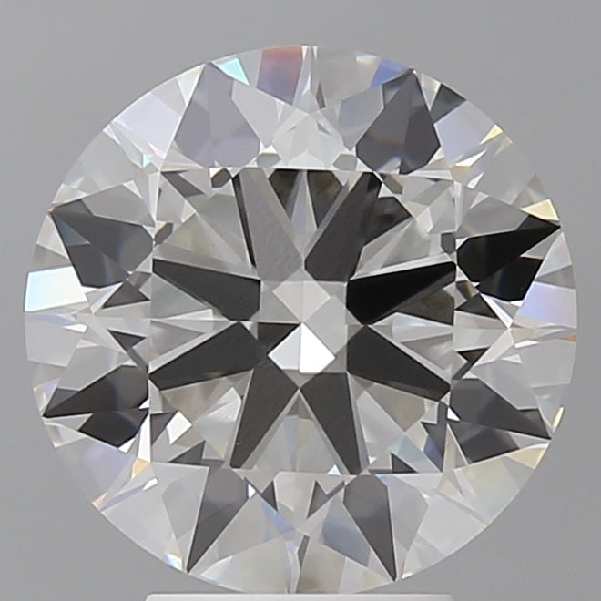 4.56 Carat Round Shaped, Ideal Cut, F Color, VVS2 Clarity, IGI Certified Lab Grown Diamond
