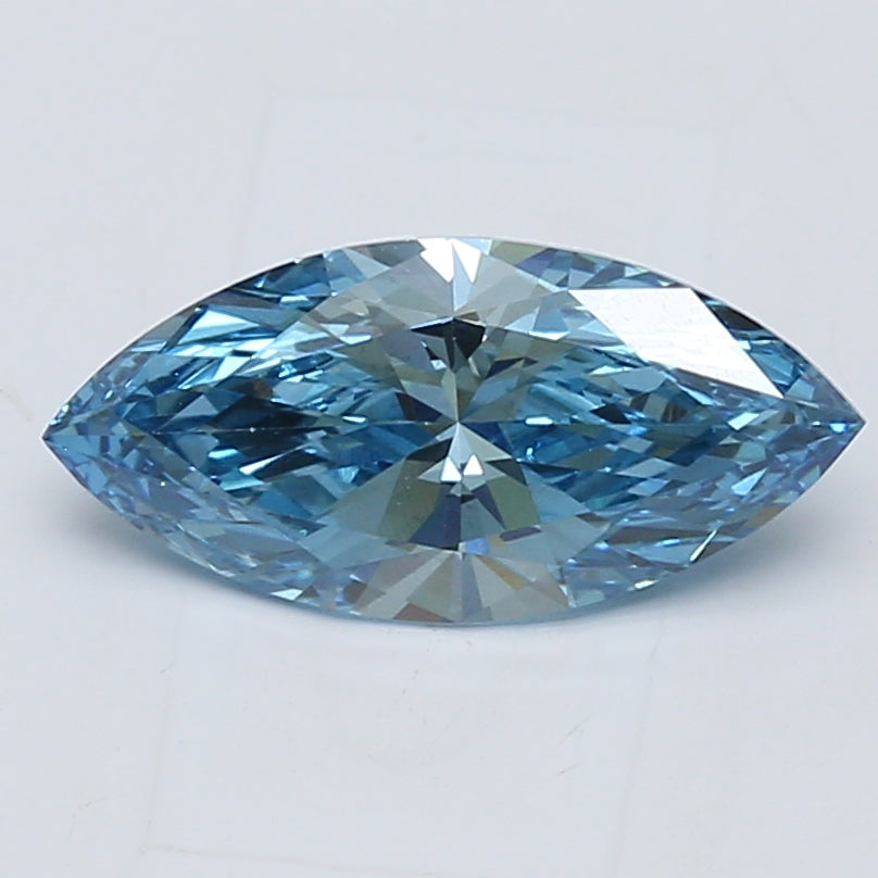 1.56 Carat Marquise Shaped, Ideal Cut, VS1 Clarity, IGI Certified Lab Grown Diamond