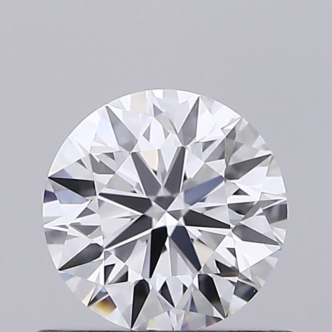 0.52 Carat Round Shaped, Ideal Cut, D Color, VVS2 Clarity, IGI Certified Lab Grown Diamond