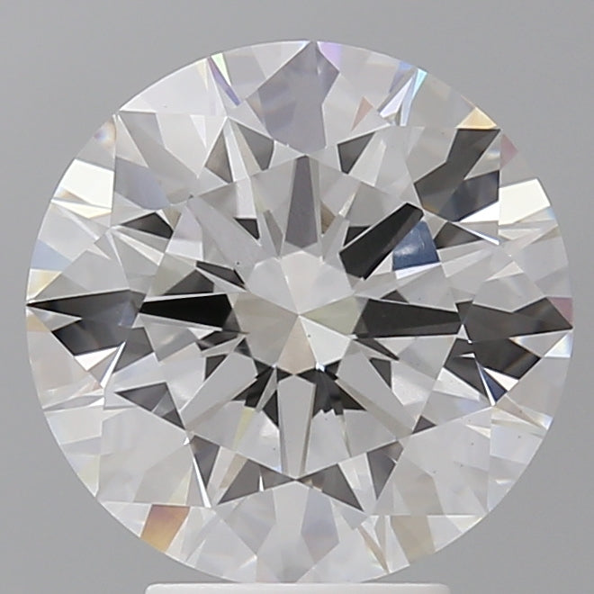 4.58 Carat Round Shaped, Ideal Cut, E Color, VVS2 Clarity, IGI Certified Lab Grown Diamond