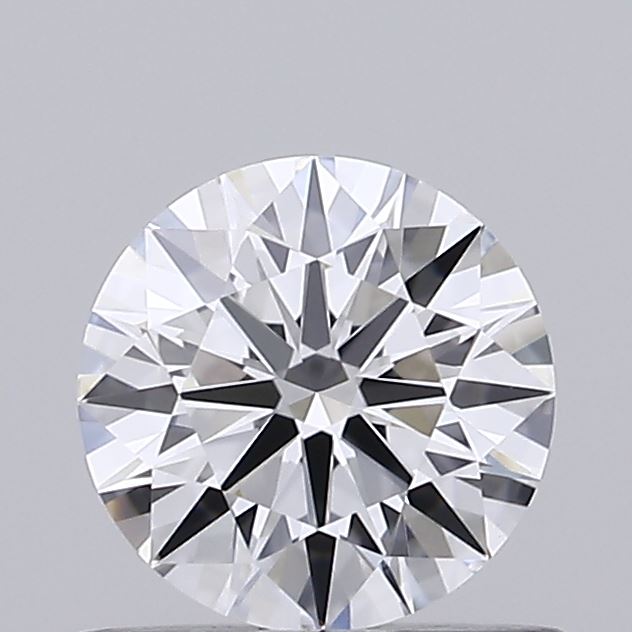 0.53 Carat Round Shaped, Ideal Cut, D Color, VVS2 Clarity, IGI Certified Lab Grown Diamond