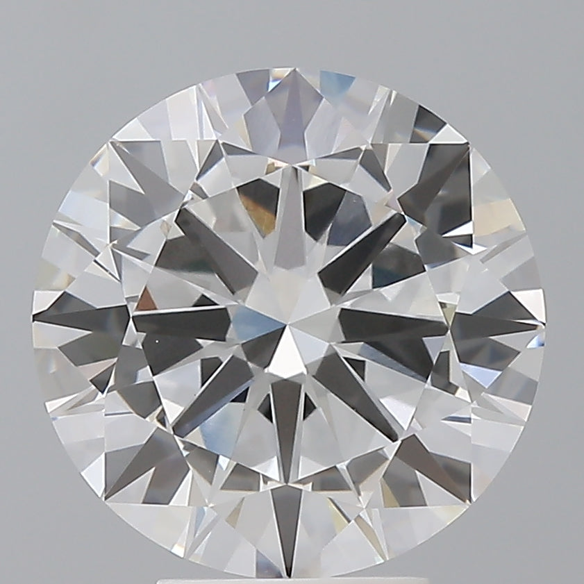 5.07 Carat Round Shaped, Excellent Cut, E Color, VVS2 Clarity, IGI Certified Lab Grown Diamond