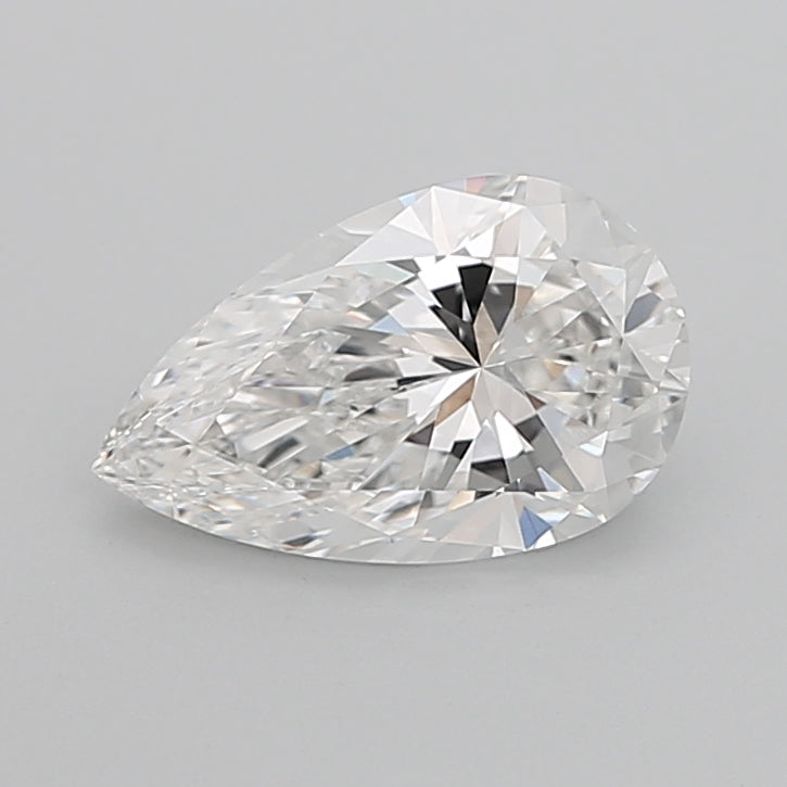 3.04 Carat Pear Shaped, Ideal Cut, E Color, VVS2 Clarity, IGI Certified Lab Grown Diamond