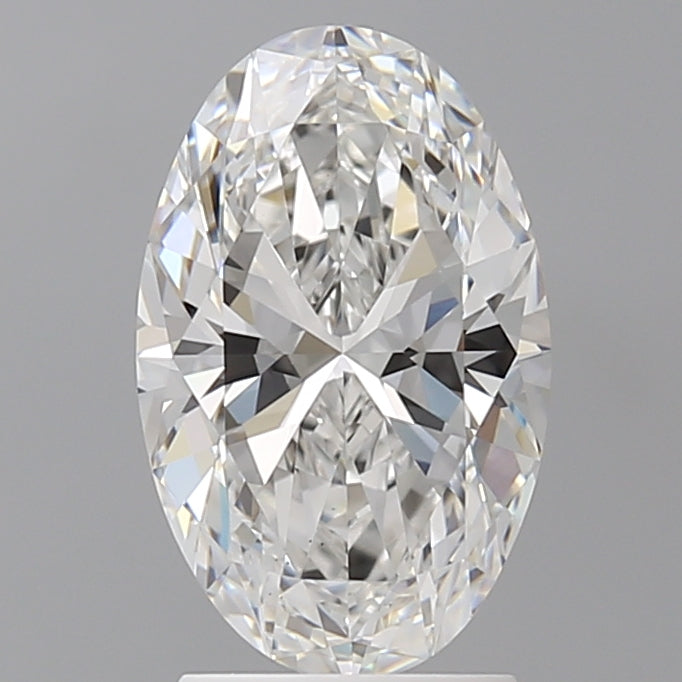 2.53 Carat Oval Shaped, Ideal Cut, E Color, VS1 Clarity, IGI Certified Lab Grown Diamond