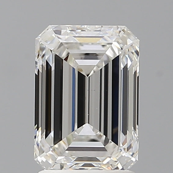 2.10 Carat Emerald Shaped, Ideal Cut, E Color, VS1 Clarity, IGI Certified Lab Grown Diamond