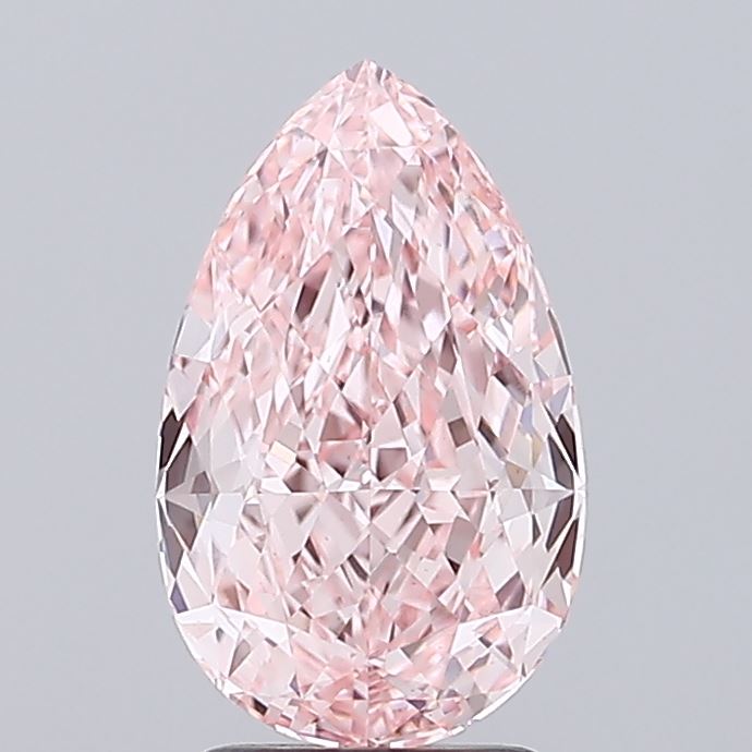 2.64 Carat Pear Shaped, Excellent Cut, VS1 Clarity, IGI Certified Lab Grown Diamond