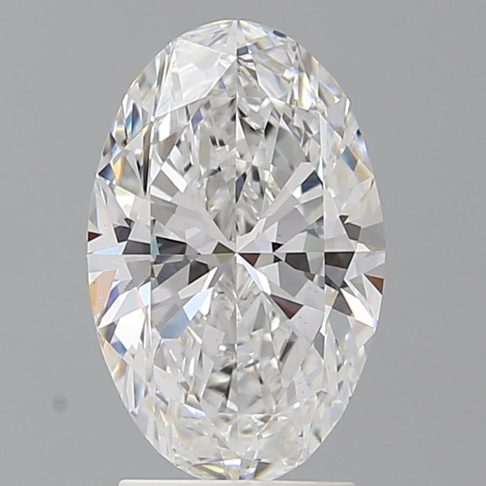 2.58 Carat Oval Shaped, Ideal Cut, D Color, VS1 Clarity, IGI Certified Lab Grown Diamond