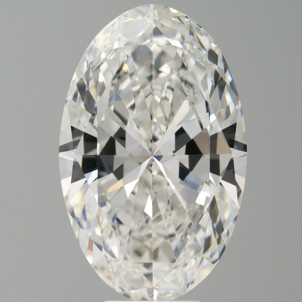 9.09 Carat Oval Shaped, Ideal Cut, F Color, VVS2 Clarity, IGI Certified Lab Grown Diamond