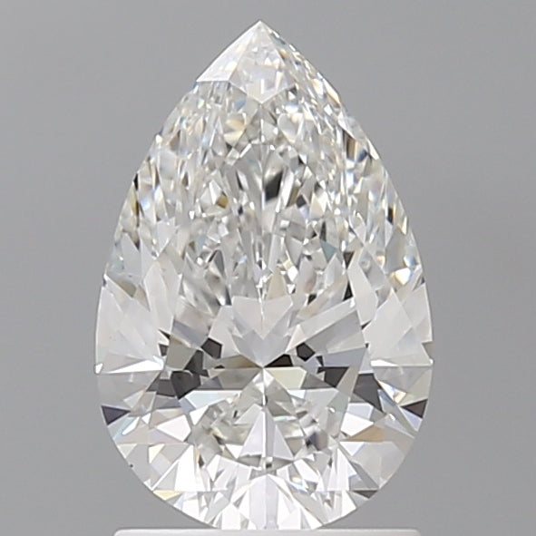 1.57 Carat Pear Shaped, Ideal Cut, E Color, VVS2 Clarity, IGI Certified Lab Grown Diamond