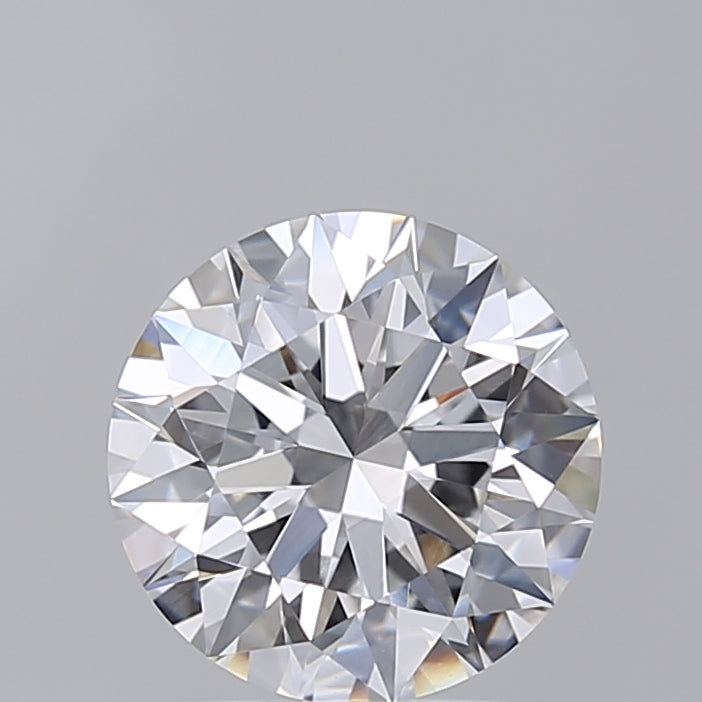 2.01 Carat Round Shaped, Excellent Cut, D Color, VVS2 Clarity, IGI Certified Lab Grown Diamond