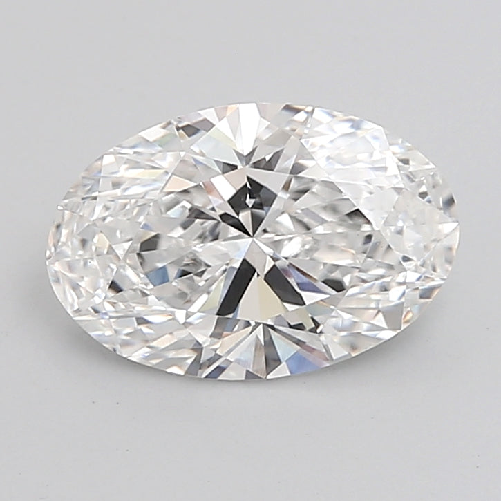 3.00 Carat Oval Shaped, Ideal Cut, D Color, VS1 Clarity, IGI Certified Lab Grown Diamond