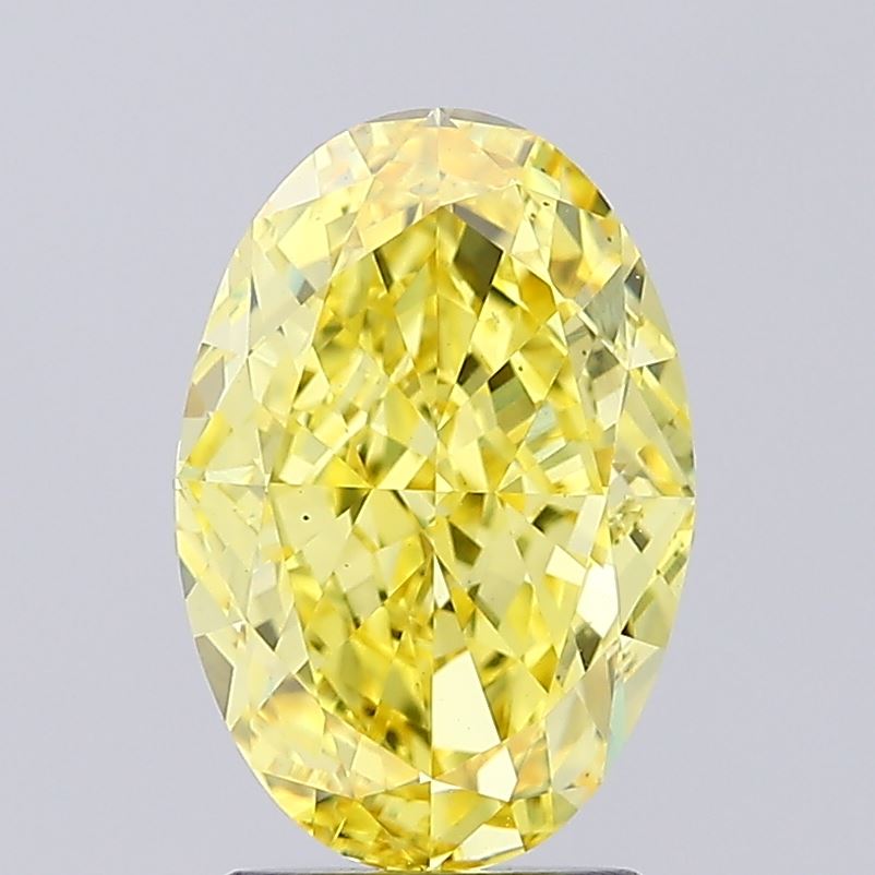 3.00 Carat Oval Shaped, Excellent Cut, VS1 Clarity, IGI Certified Lab Grown Diamond