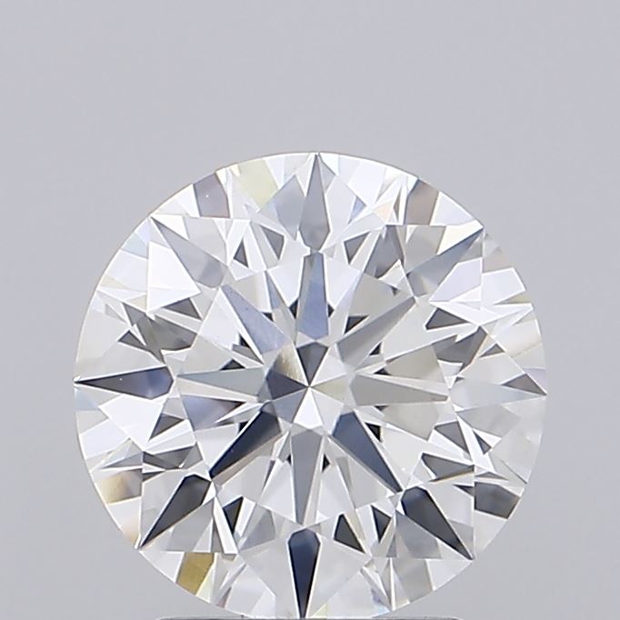 2.32 Carat Round Shaped, Ideal Cut, E Color, VVS2 Clarity, IGI Certified Lab Grown Diamond
