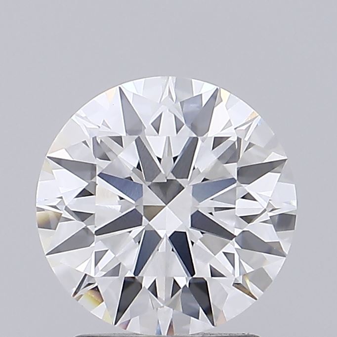2.10 Carat Round Shaped, Ideal Cut, E Color, VVS2 Clarity, IGI Certified Lab Grown Diamond
